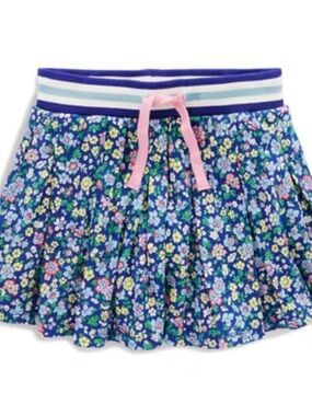 Mini Boden Floral Skort Skirt with Shorts size 3-4 year
